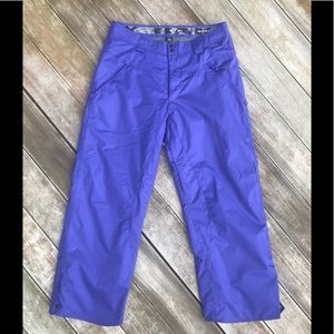 Oakley Loose Fit Purple Snowboard Pants